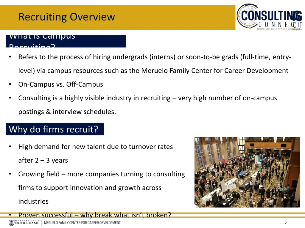 recruiting overview