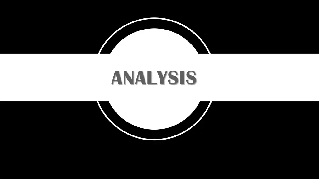 analysis