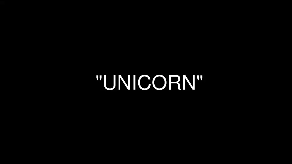 unicorn