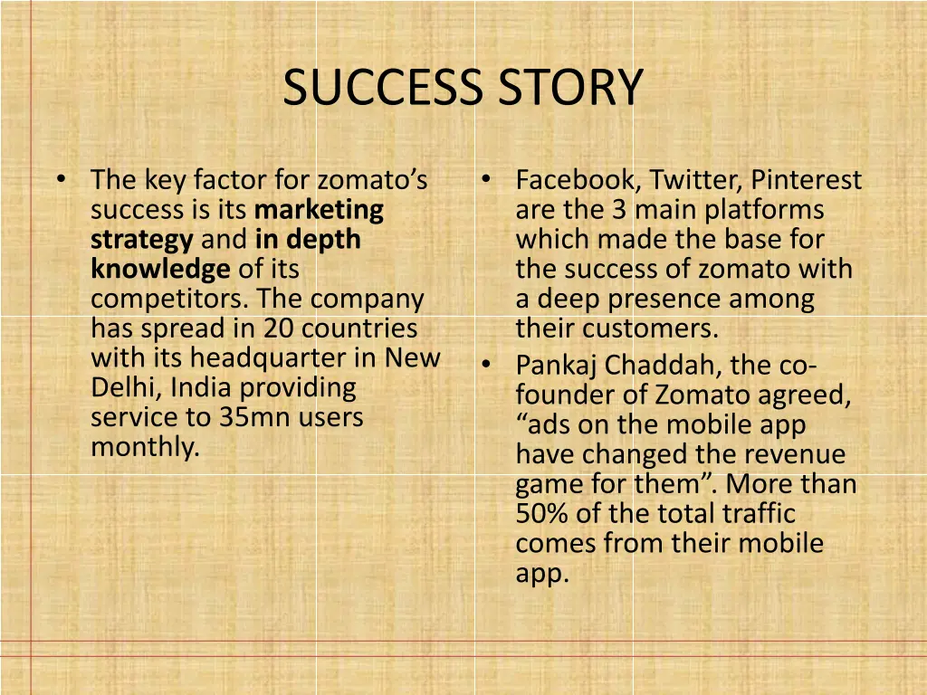 success story