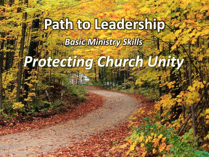 path to leadership basic ministry skills
