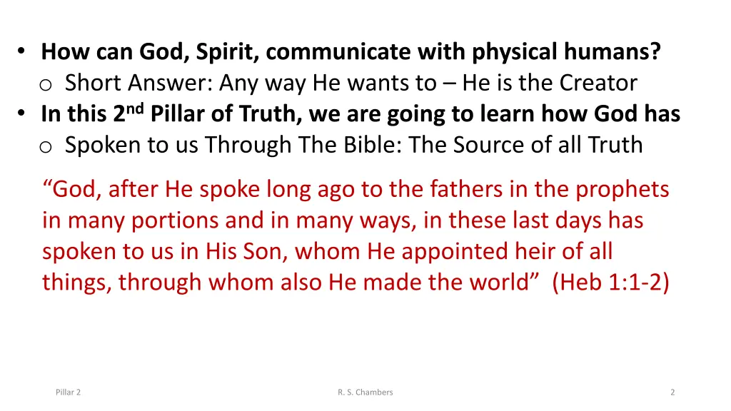 how can god spirit communicate with physical
