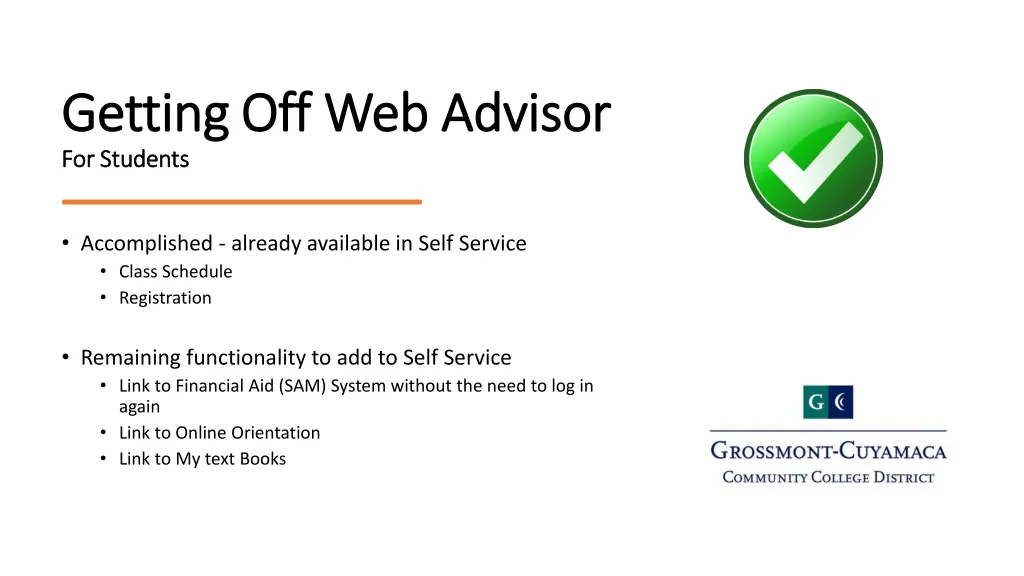 getting gettingoff web advisor off web advisor