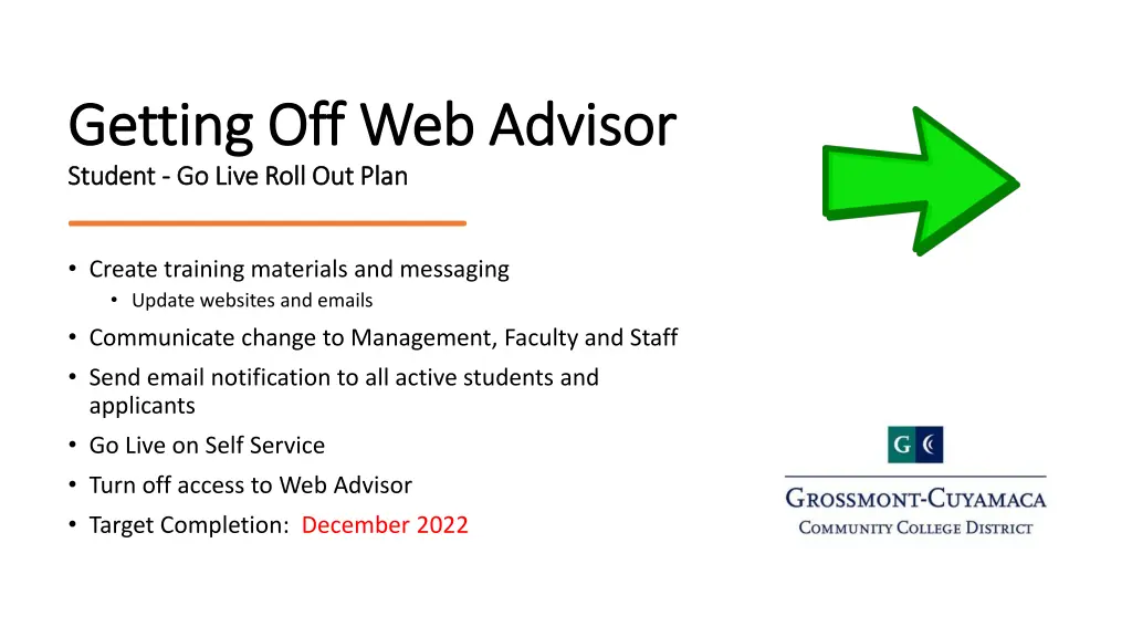 getting off web advisor getting off web advisor 1