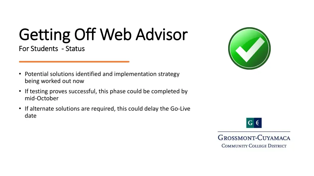 getting off web advisor getting off web advisor
