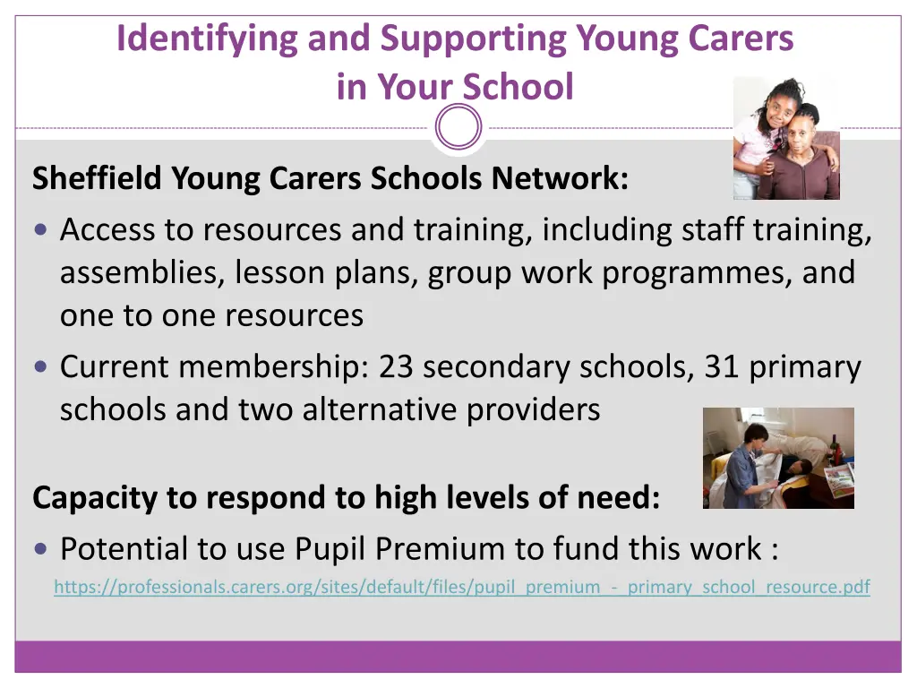 identifying and supporting young carers in your
