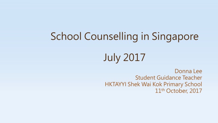 school counselling in singapore
