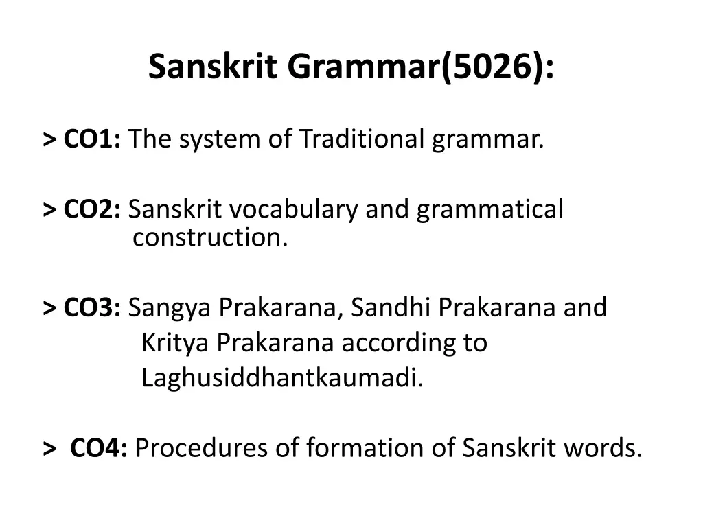 sanskrit grammar 5026
