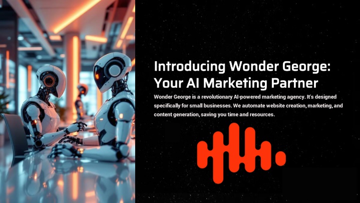 introducing wonder george your ai marketing