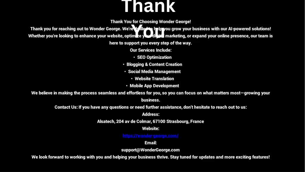 thank