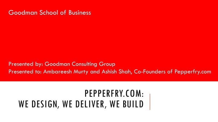 goodman school of business