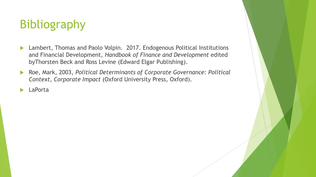 bibliography