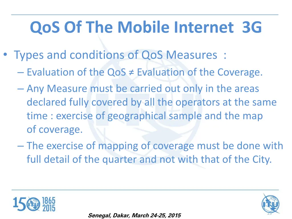 qos of the mobile internet 3g 1