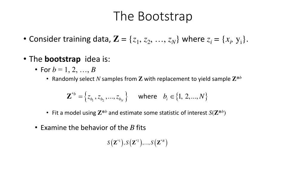 the bootstrap
