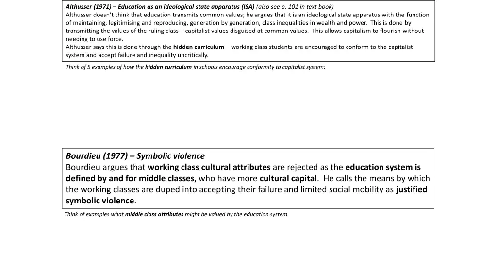 althusser 1971 education as an ideological state