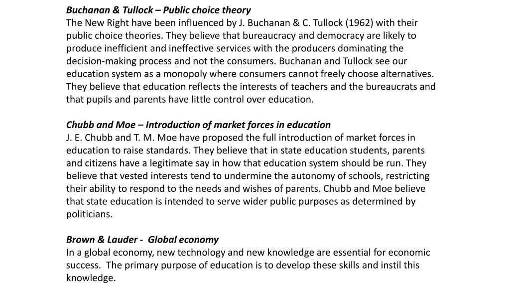 buchanan tullock public choice theory