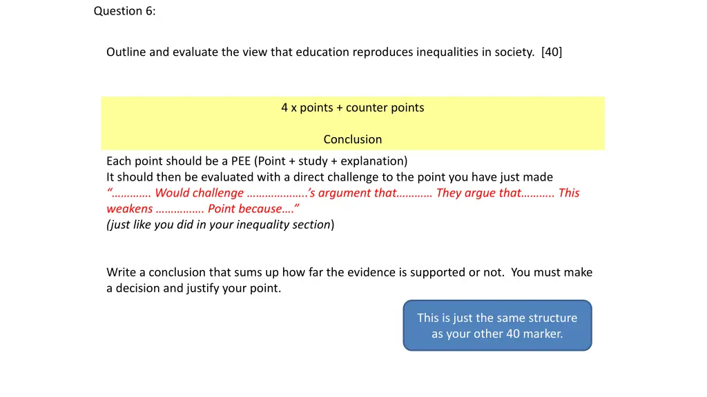 question 6