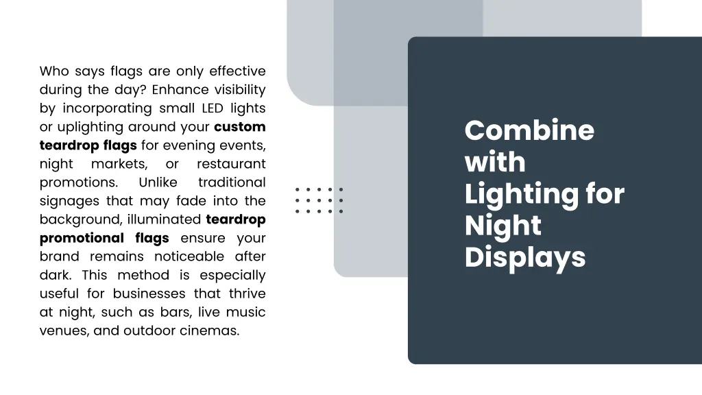 who says flags are only effective during