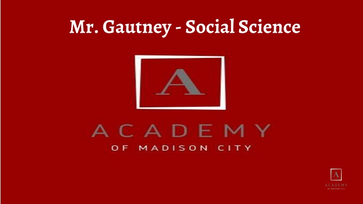 mr gautney social science