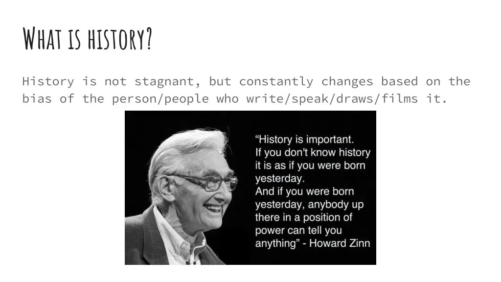 what is history