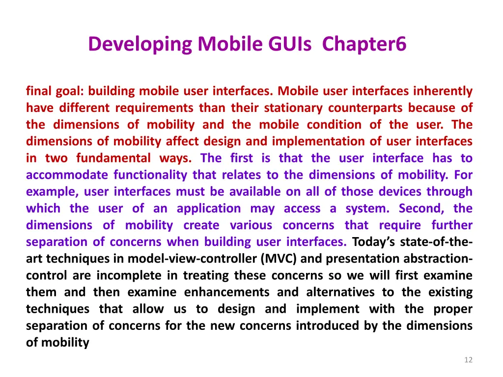developing mobile guis chapter6
