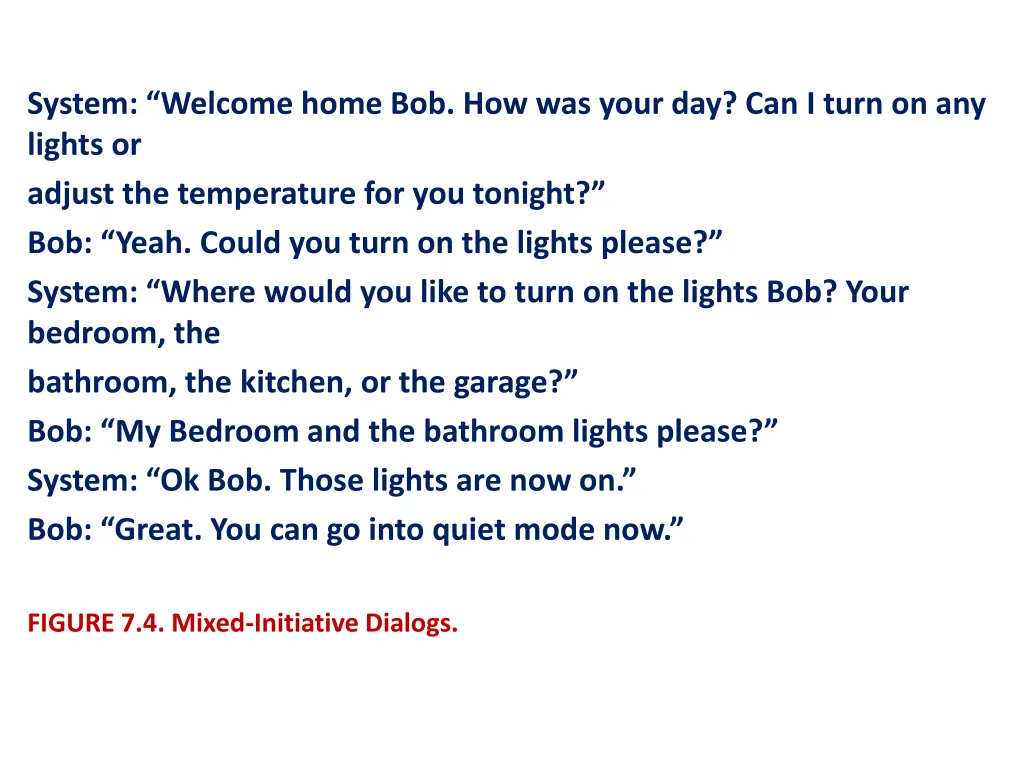 system welcome home bob how was your