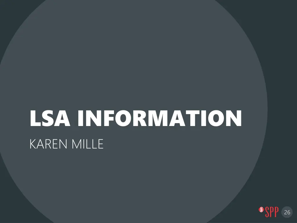 lsa information karen mille