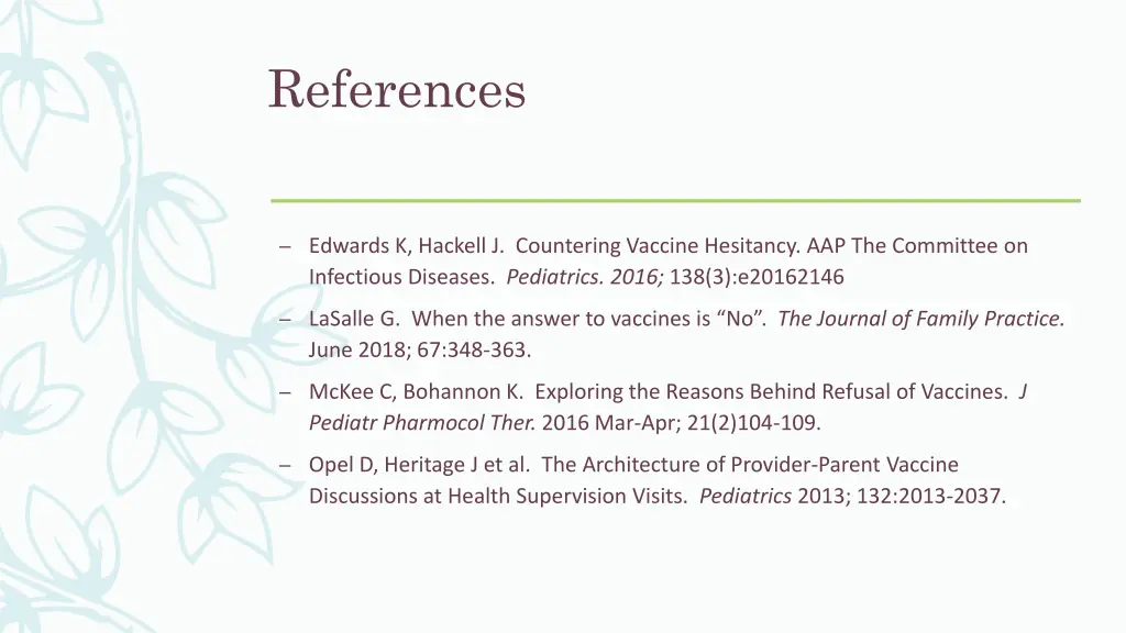 references