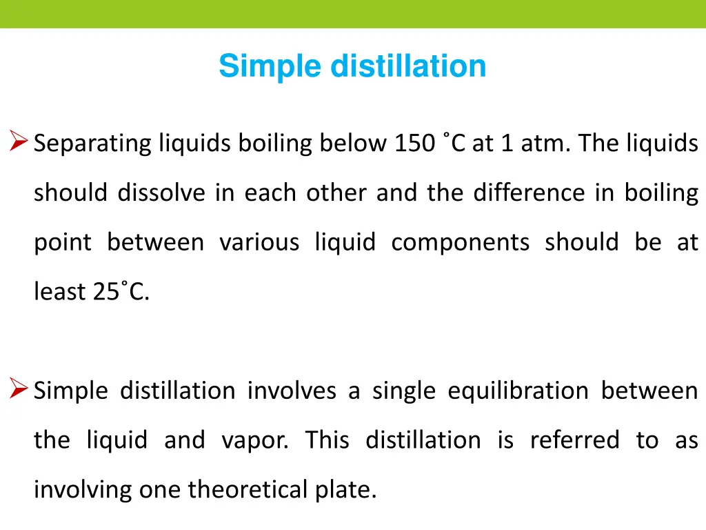 simple distillation 1