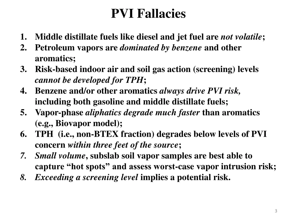 pvi fallacies
