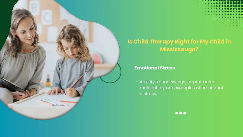 is child therapy right for my child in mississauga