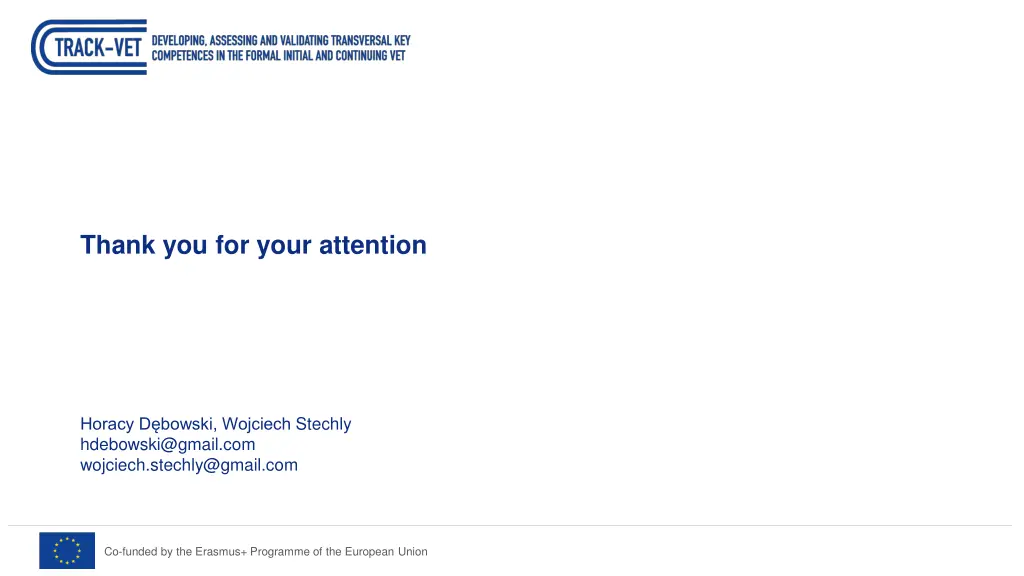 thank you for your attention
