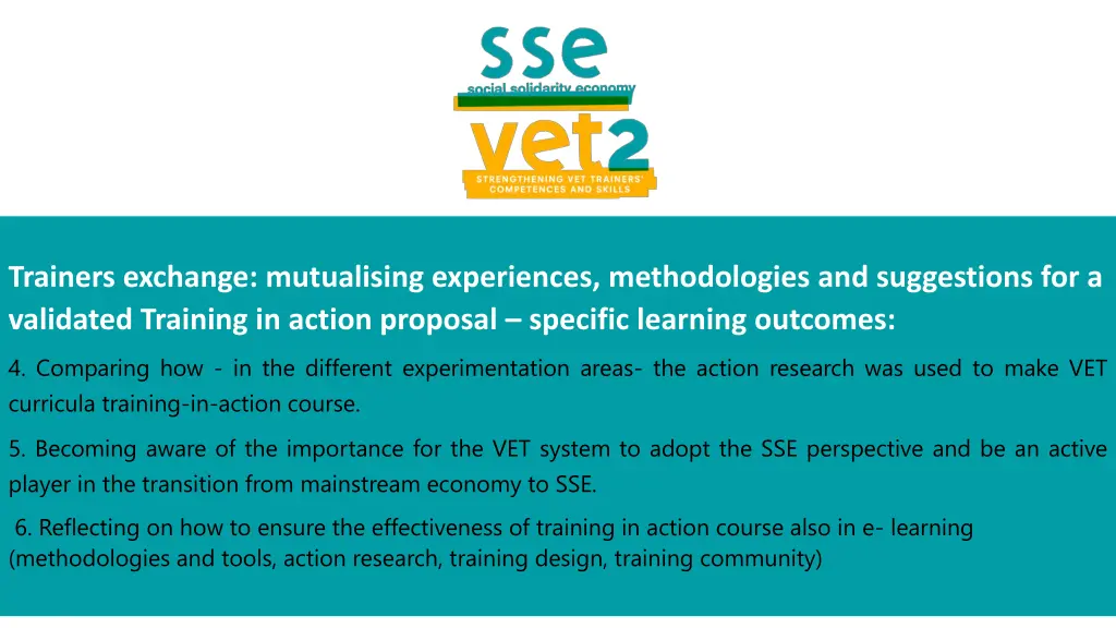 trainers exchange mutualising experiences 3