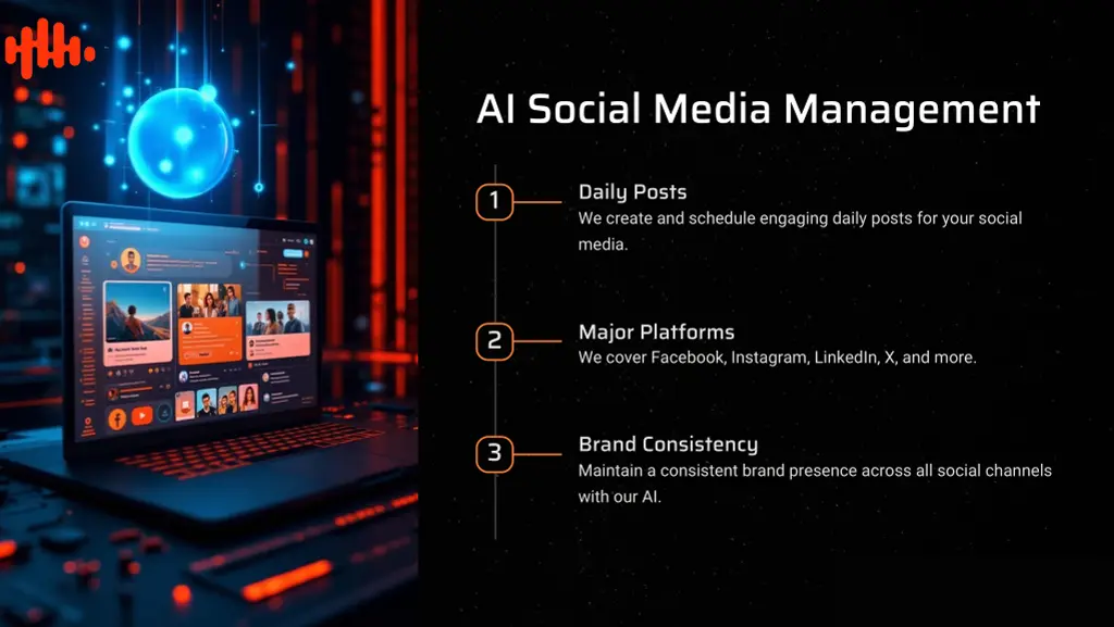 ai social media management