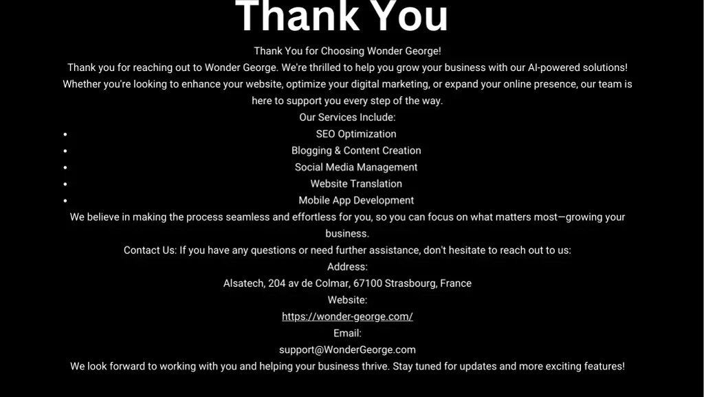 thank you