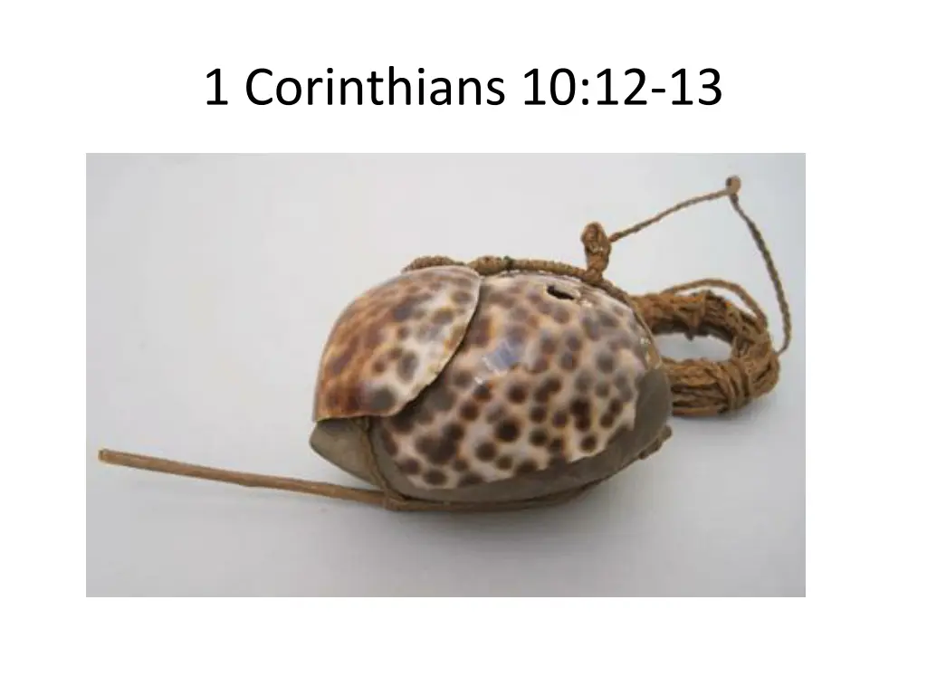 1 corinthians 10 12 13