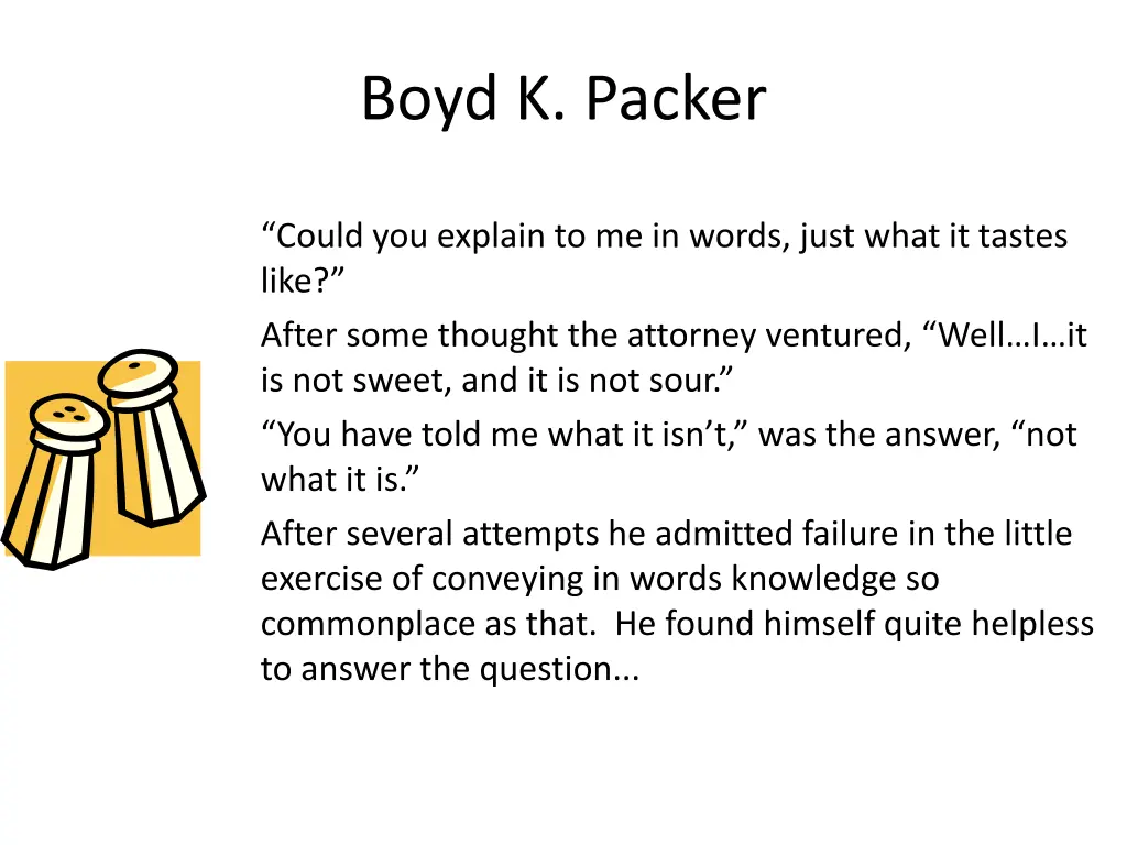 boyd k packer