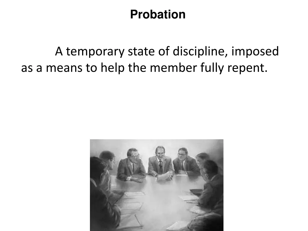 probation