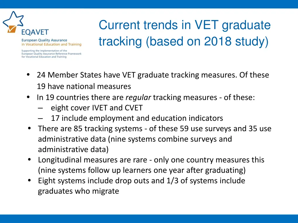 current trends in vet graduate tracking based