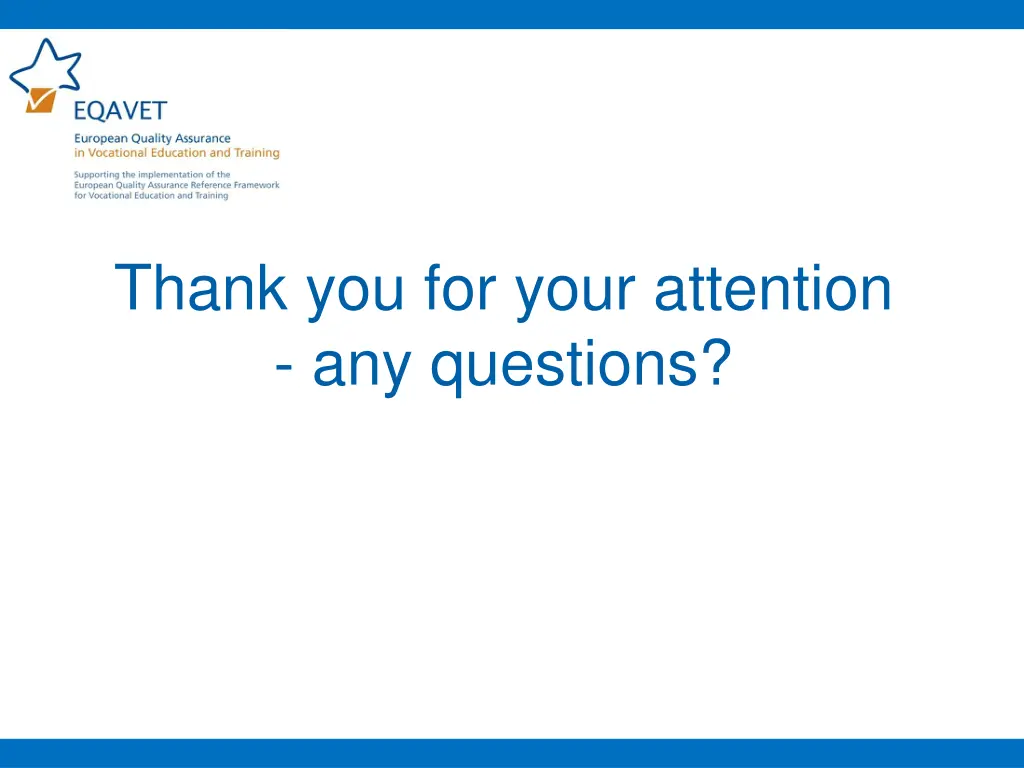 thank you for your attention any questions