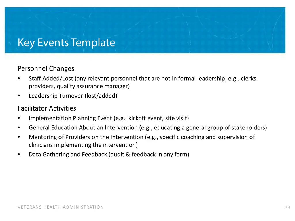 personnel changes staff added lost any relevant
