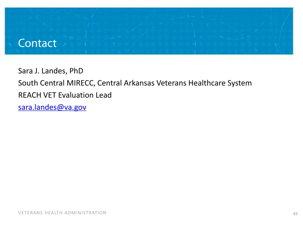sara j landes phd south central mirecc central