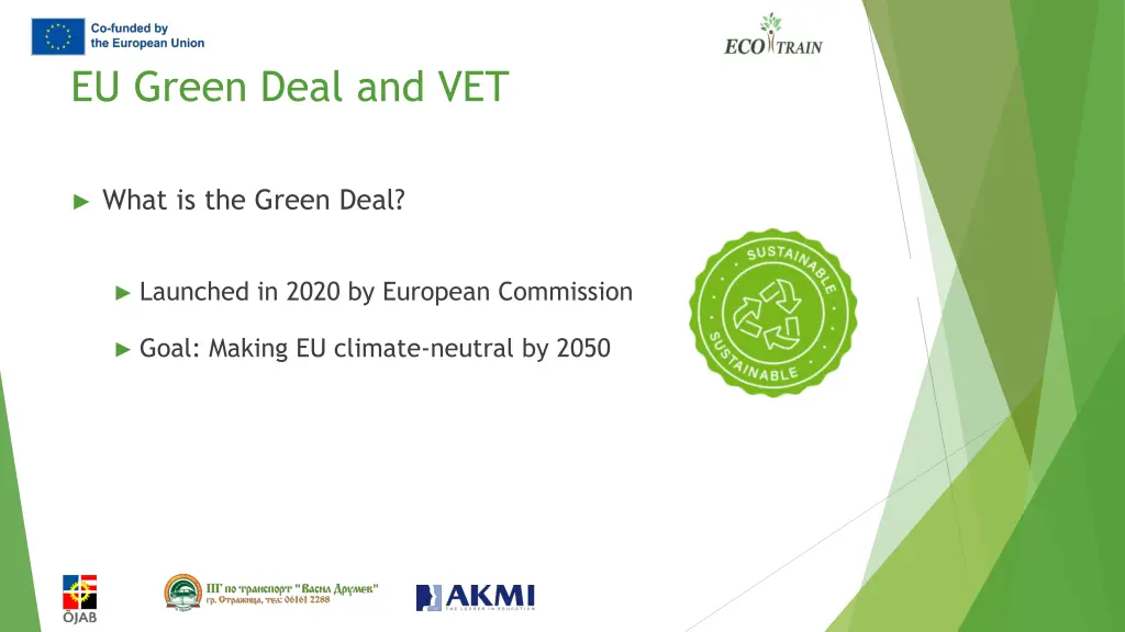 eu green deal and vet 2