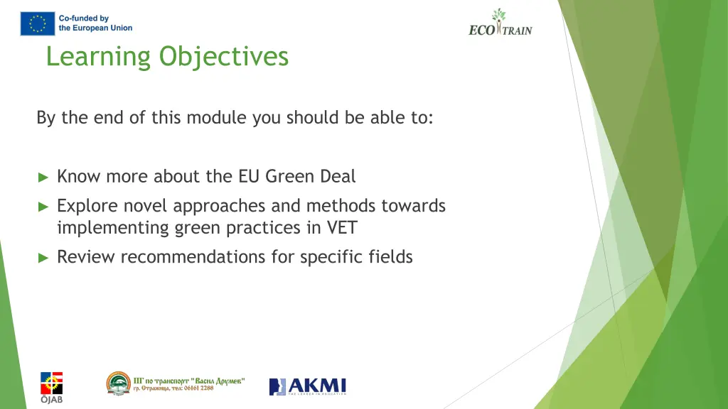 learning objectives 1