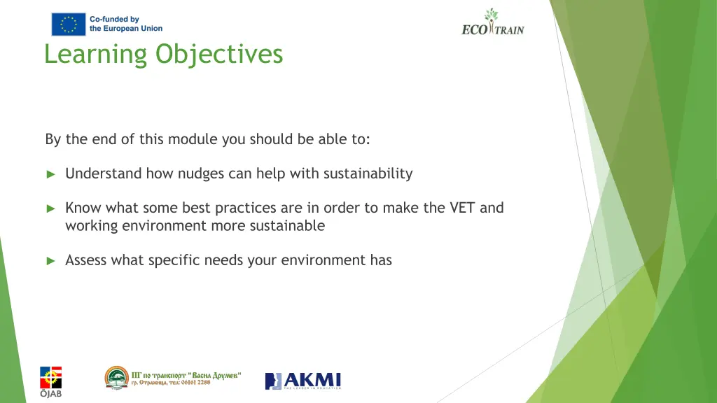 learning objectives 2