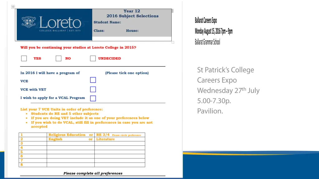 ballarat careers expo monday august 15 2016