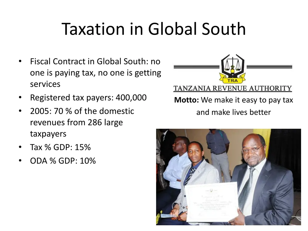 taxation in global south