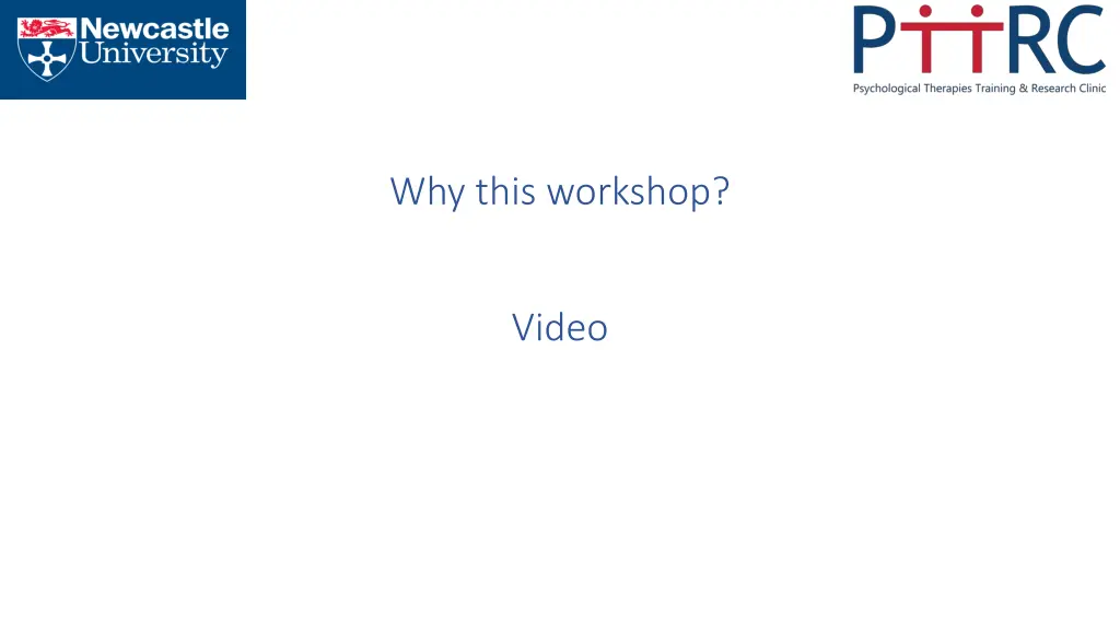 why this workshop