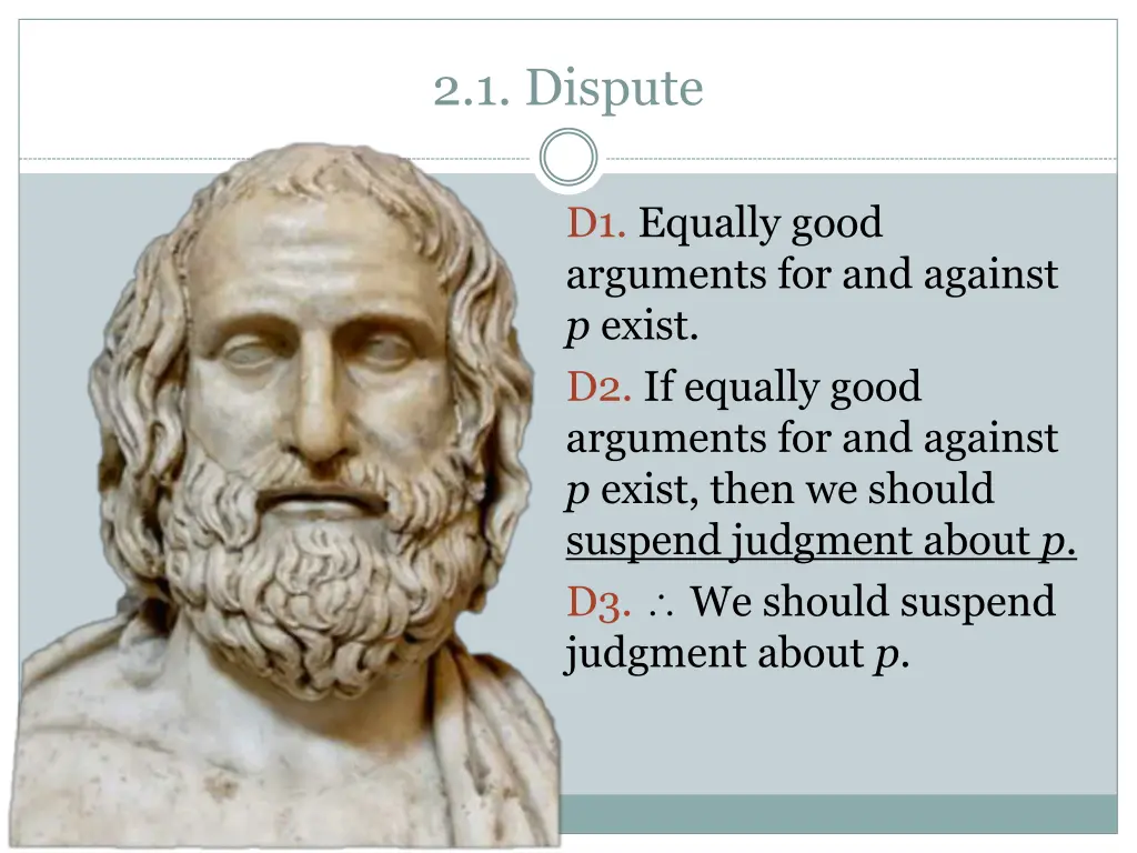 2 1 dispute