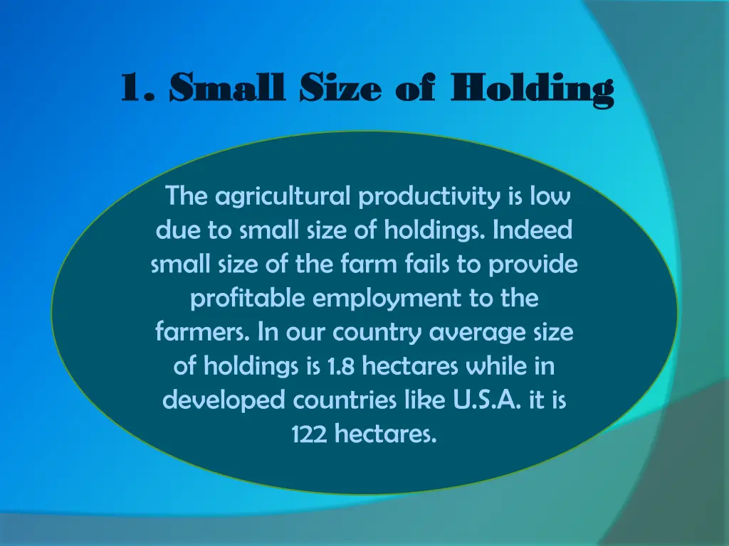 1 small size of holding 1 small size of holding